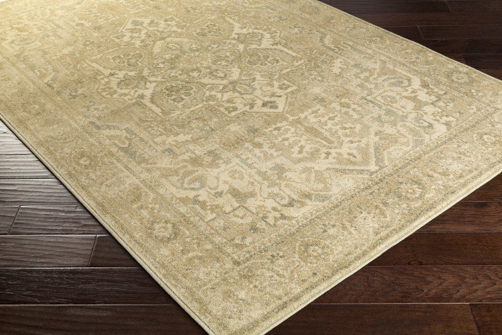 Hathaway Beige/Olive/Charcoal Area Rug - Froy.com