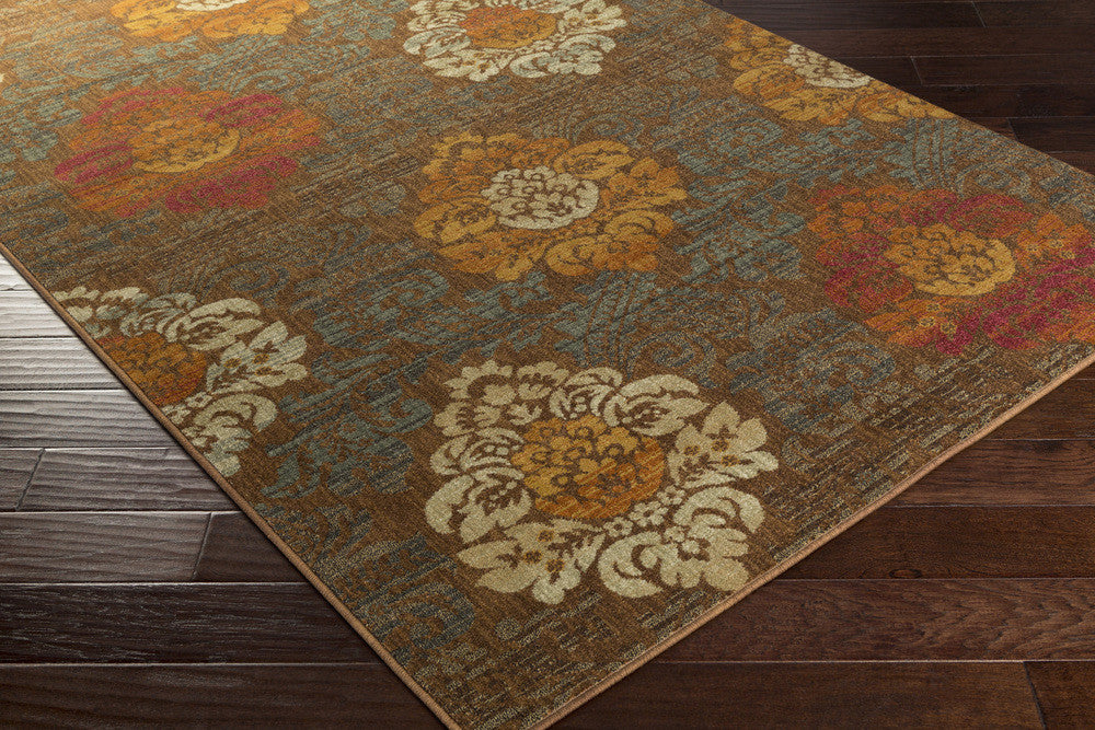 Hathaway Gold/Mocha Area Rug