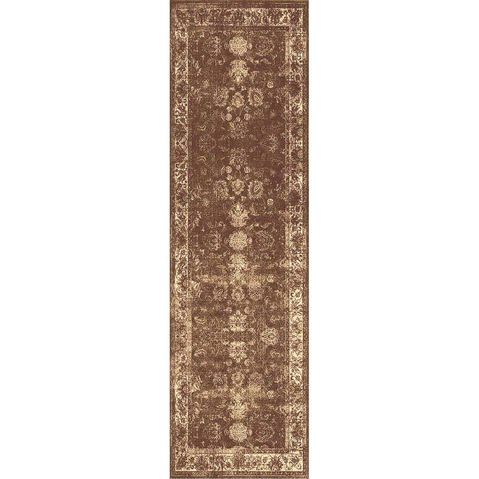 Hathaway Black/Beige Runner Rug