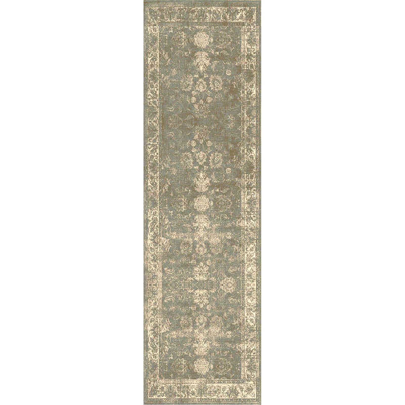 Hathaway Olive/Charcoal/Beige Runner Rug