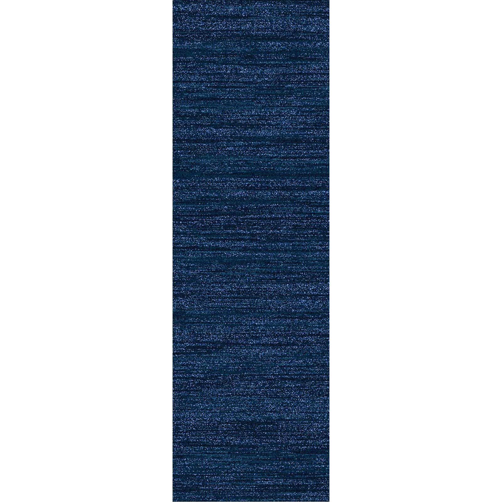 Haize Navy Runner Rug