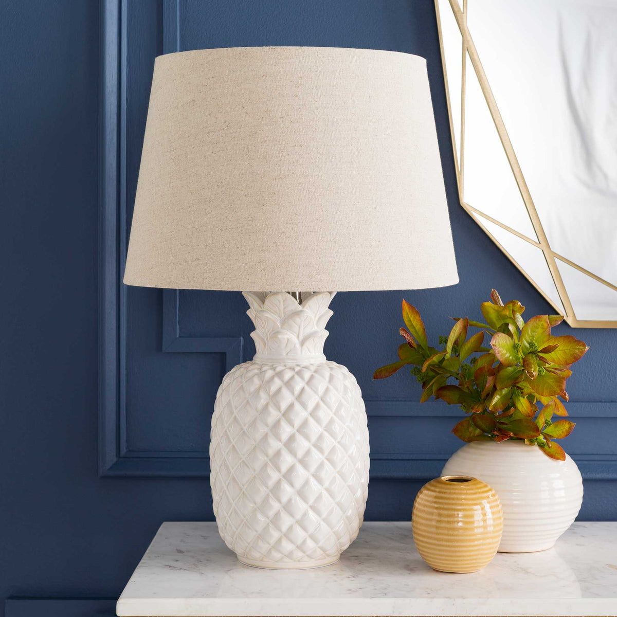 Holden Table Lamp Beige/Ivory/Off-White