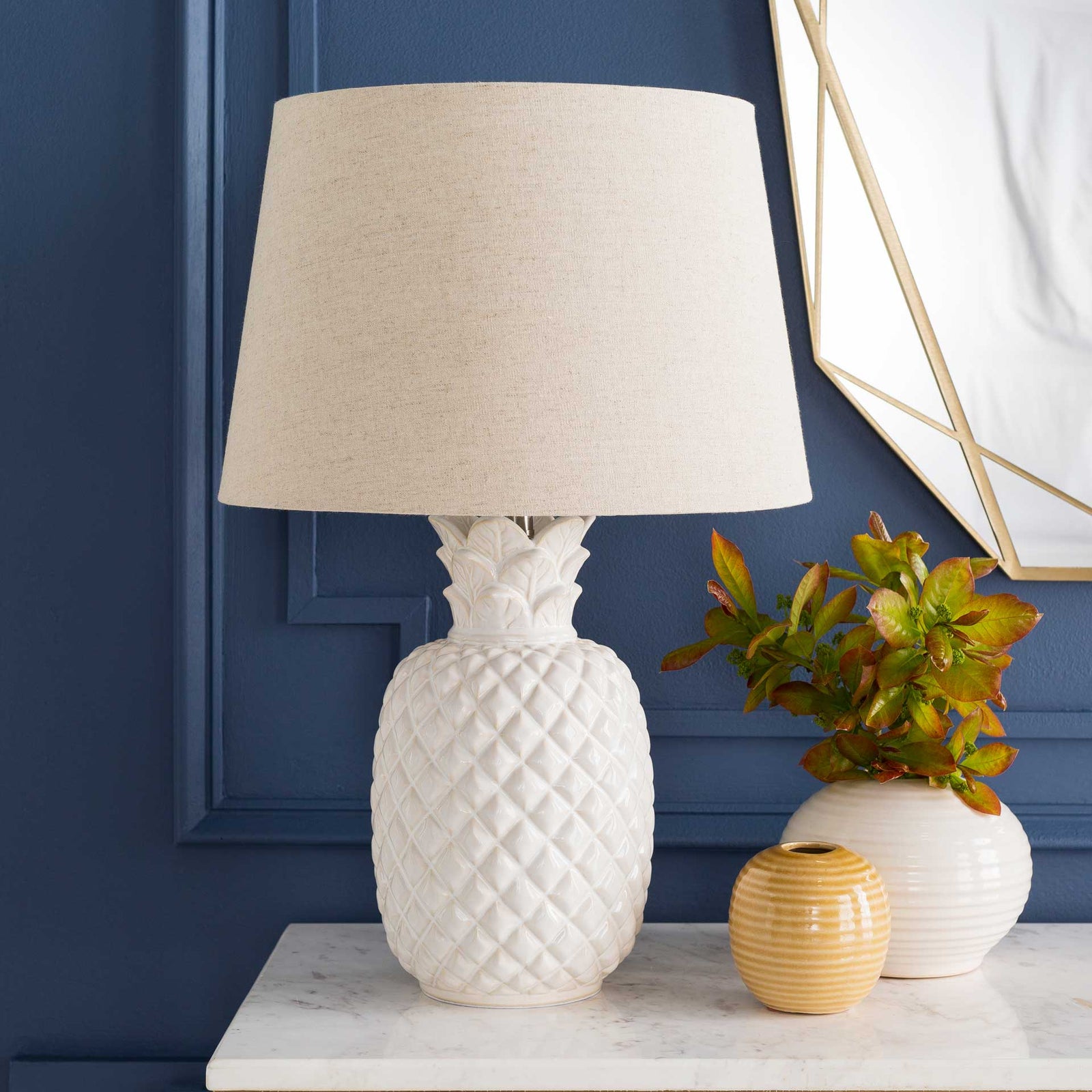 Holden Table Lamp Beige/Ivory/Off-White