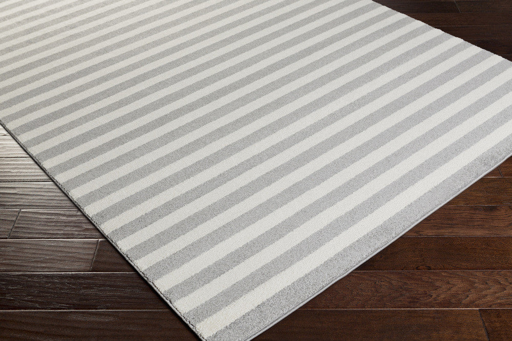 Horizon Lines Ivory/Charcoal Area Rug