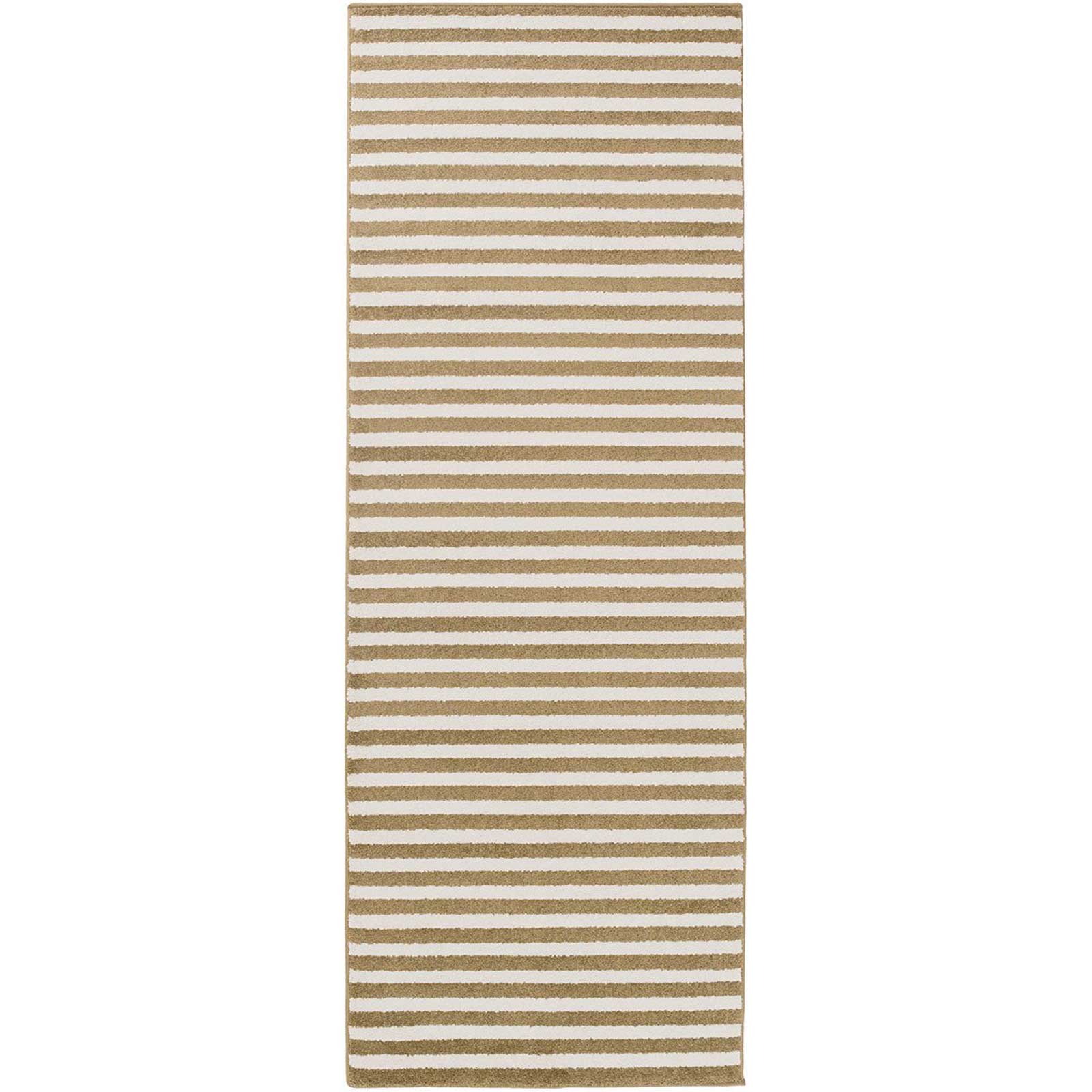 Horizon Lines Olive/Ivory Runner Rug