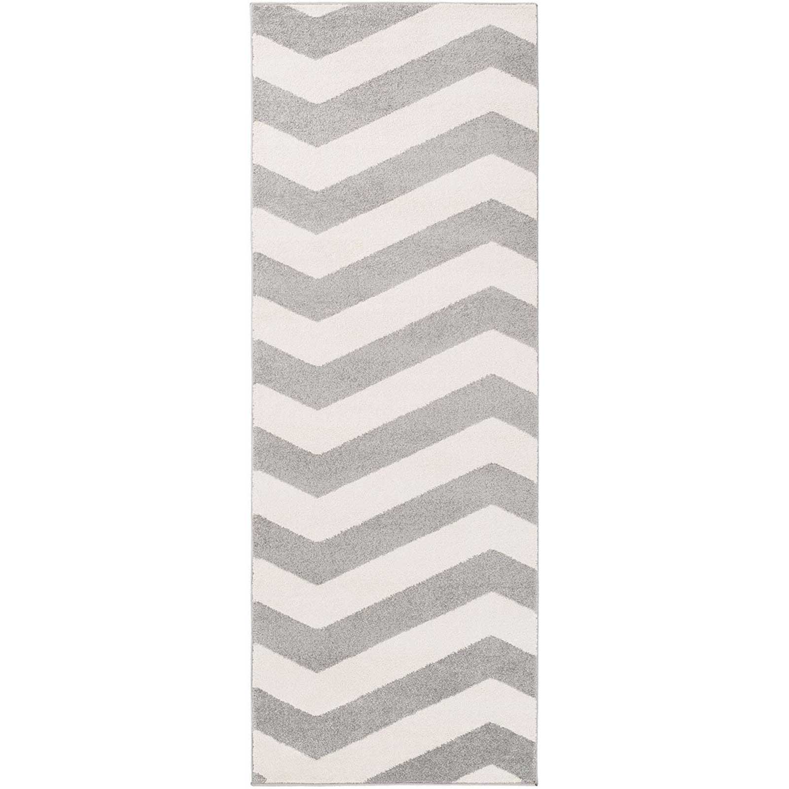 Horizon Move Gray/Ivory Runner Rug