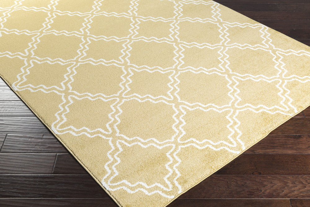 Horizon Diamond Gold/Ivory Area Rug