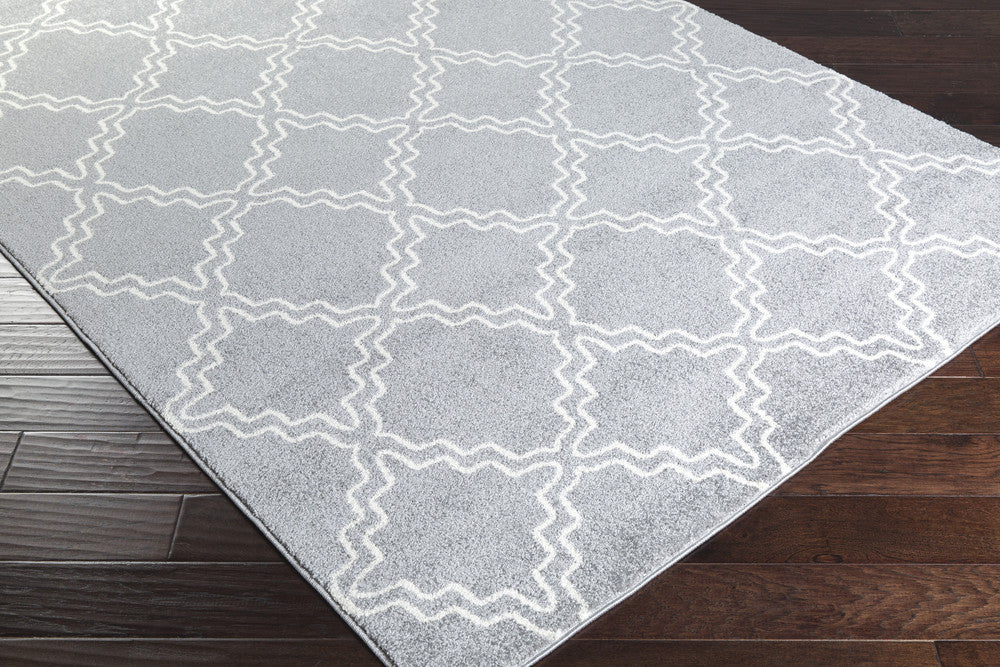 Horizon Diamond Gray/Ivory Area Rug