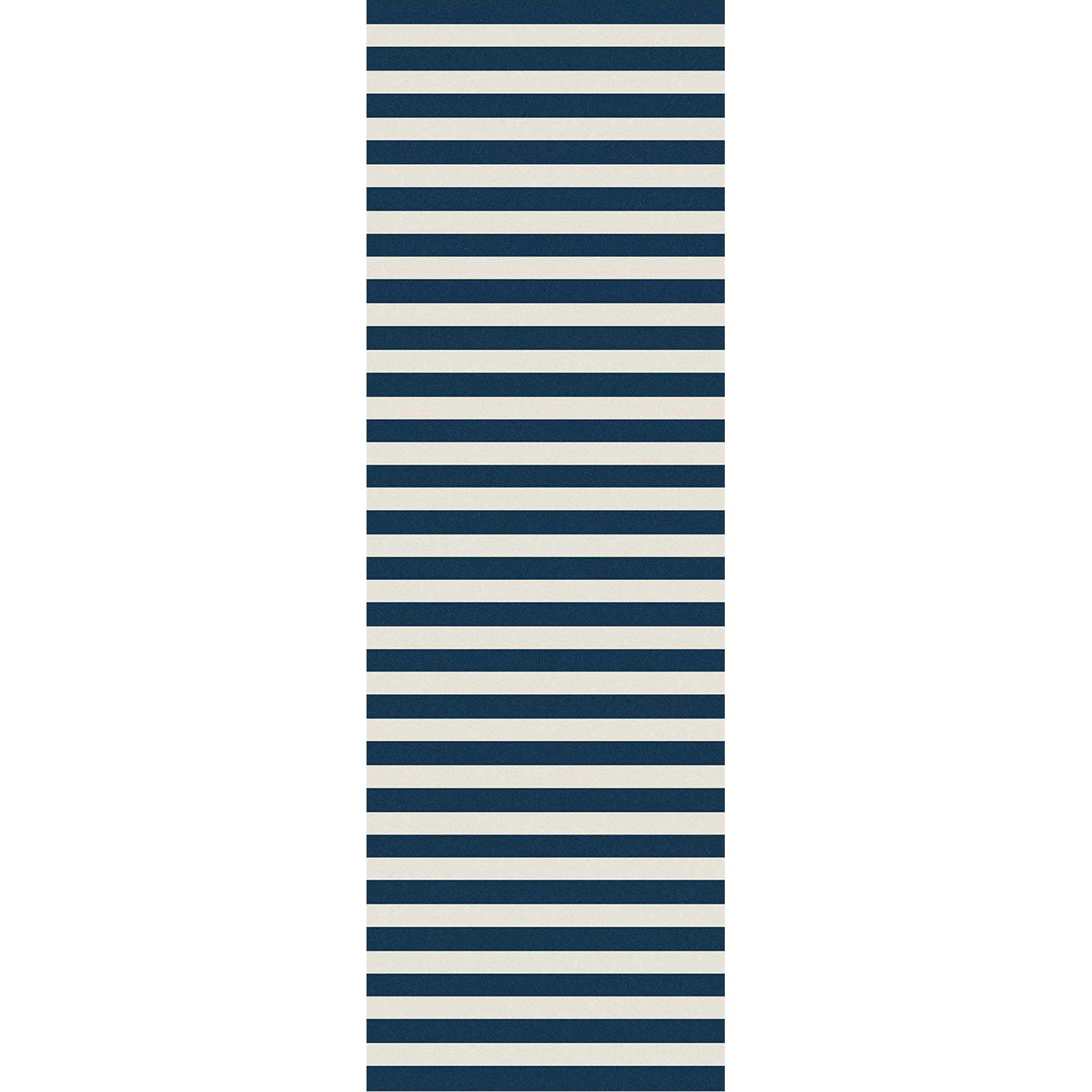 Horizon Lines Cobalt/Ivory Runner Rug