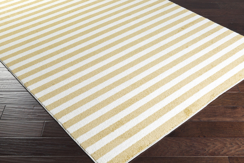 Horizon Lines Gold/Ivory Area Rug