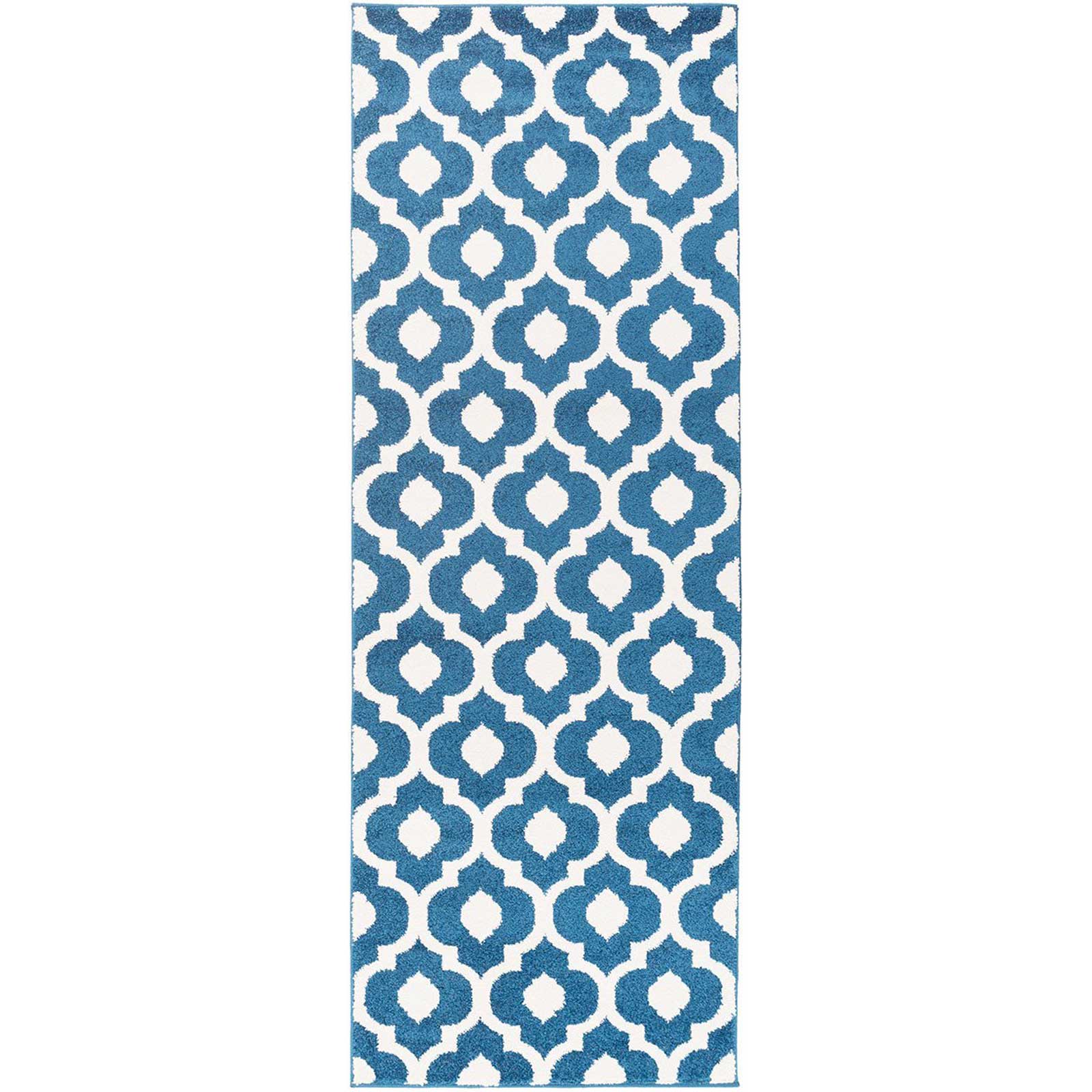 Horizon Cobalt/Ivory Runner Rug