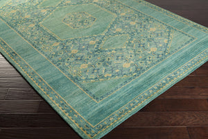 Haven Teal/Emerald/Kelly Area Rug