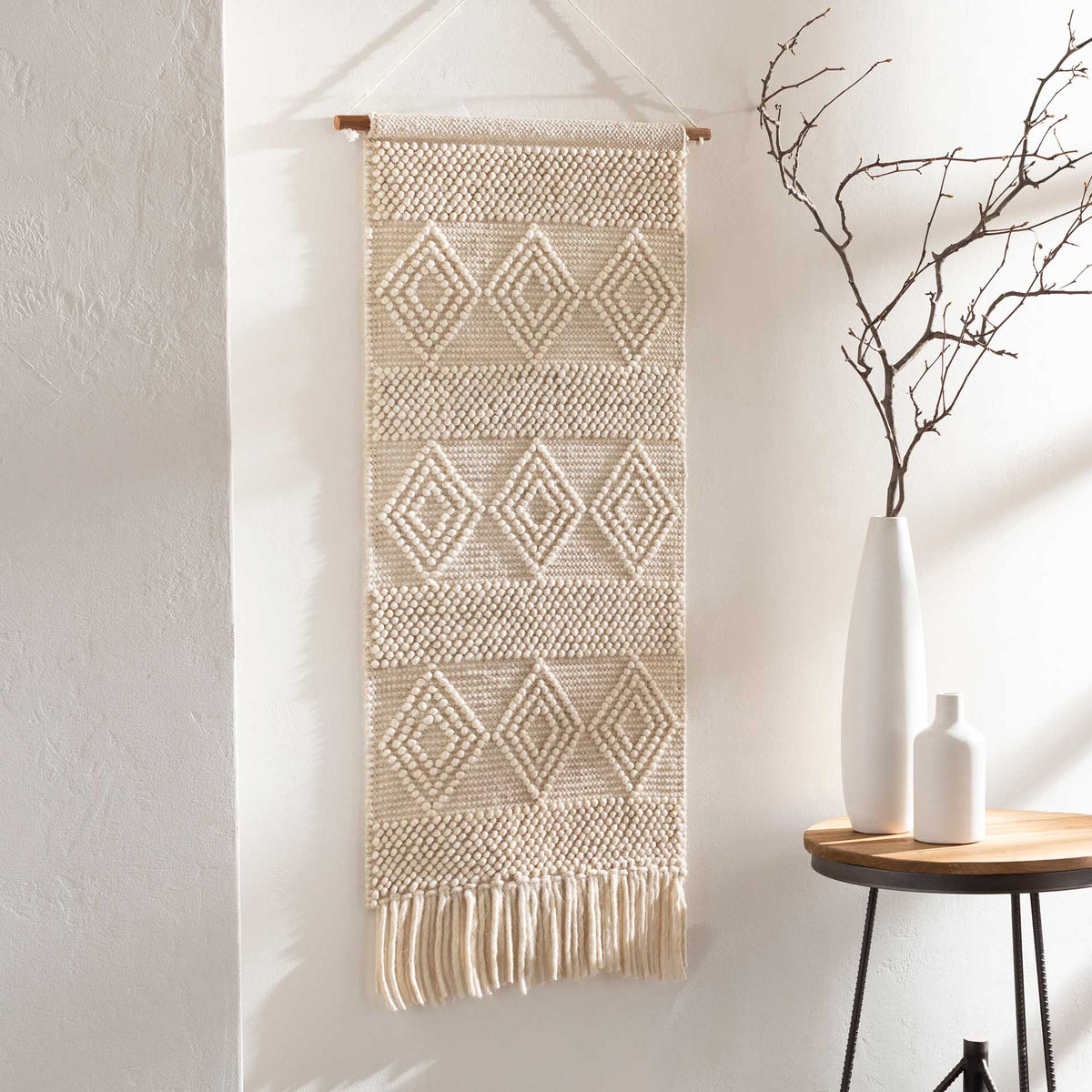 Hugo Wall Hanging White