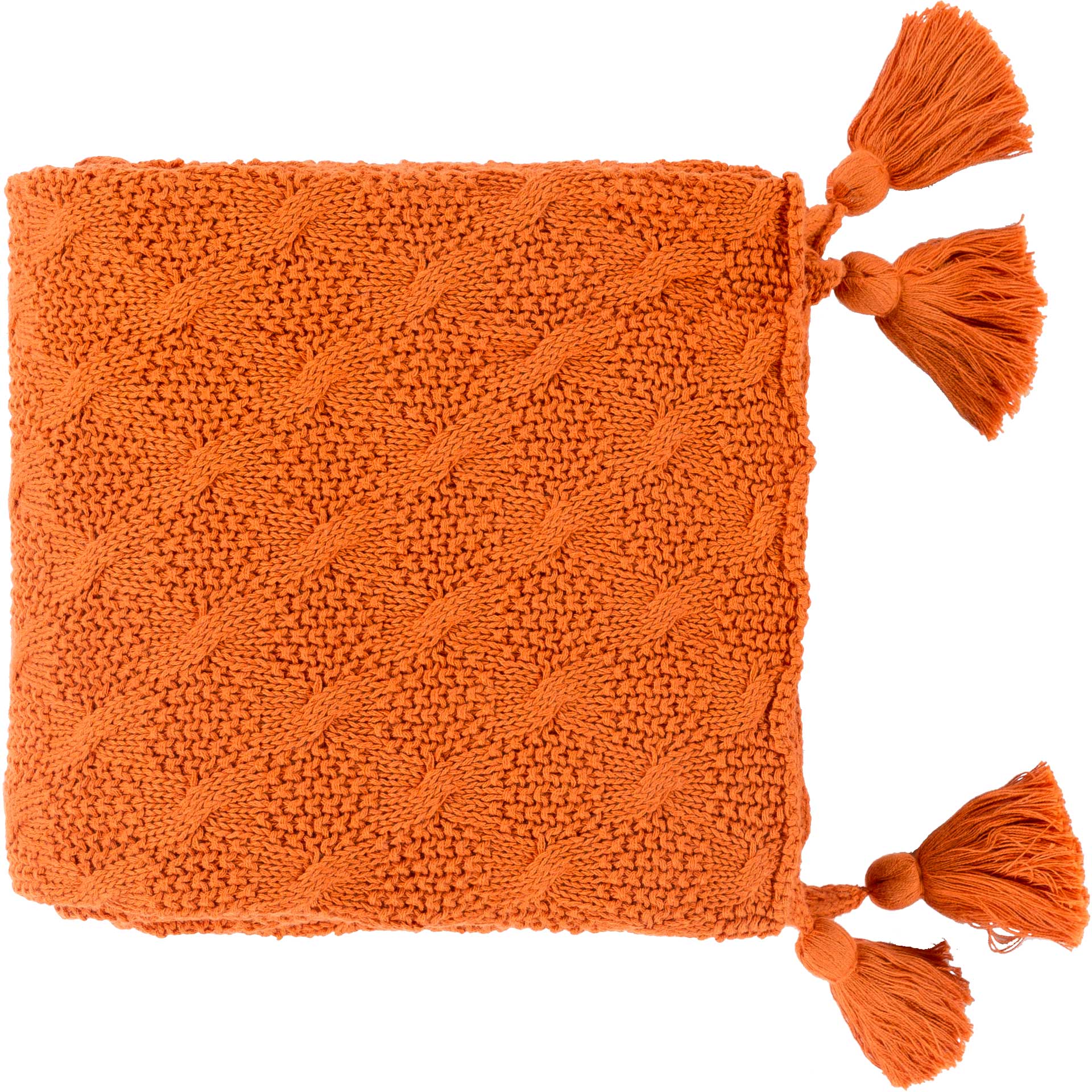 Inara Throw Bright Orange