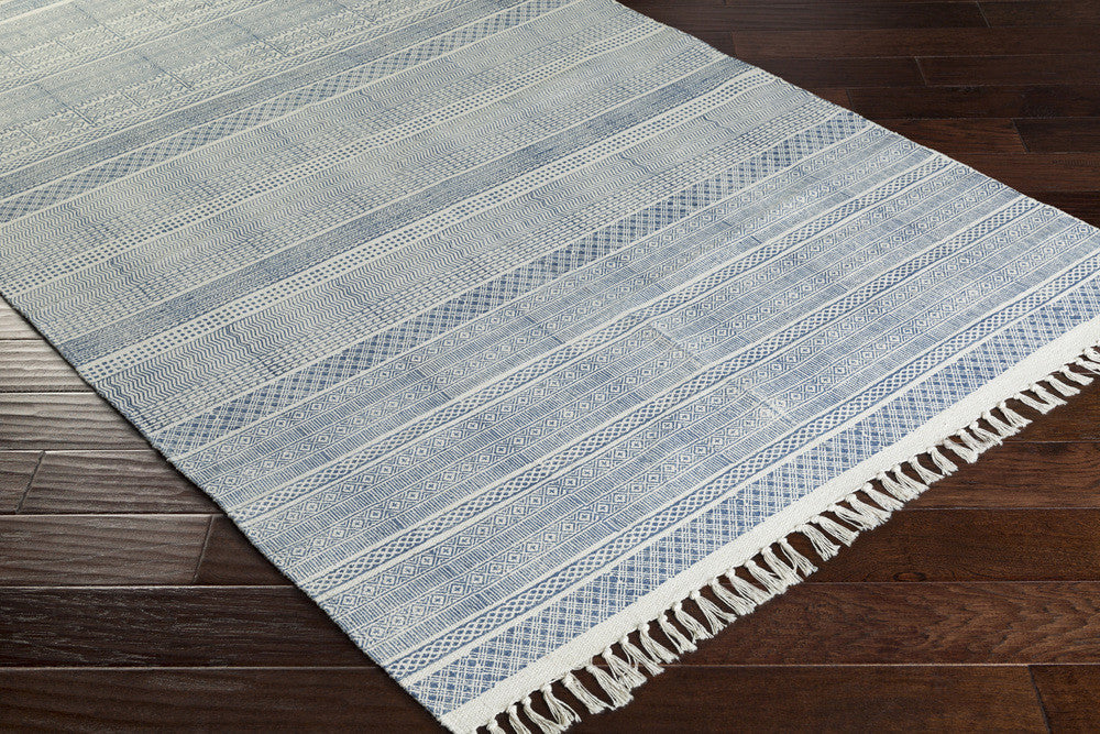Idina Cobalt/Ivory Area Rug