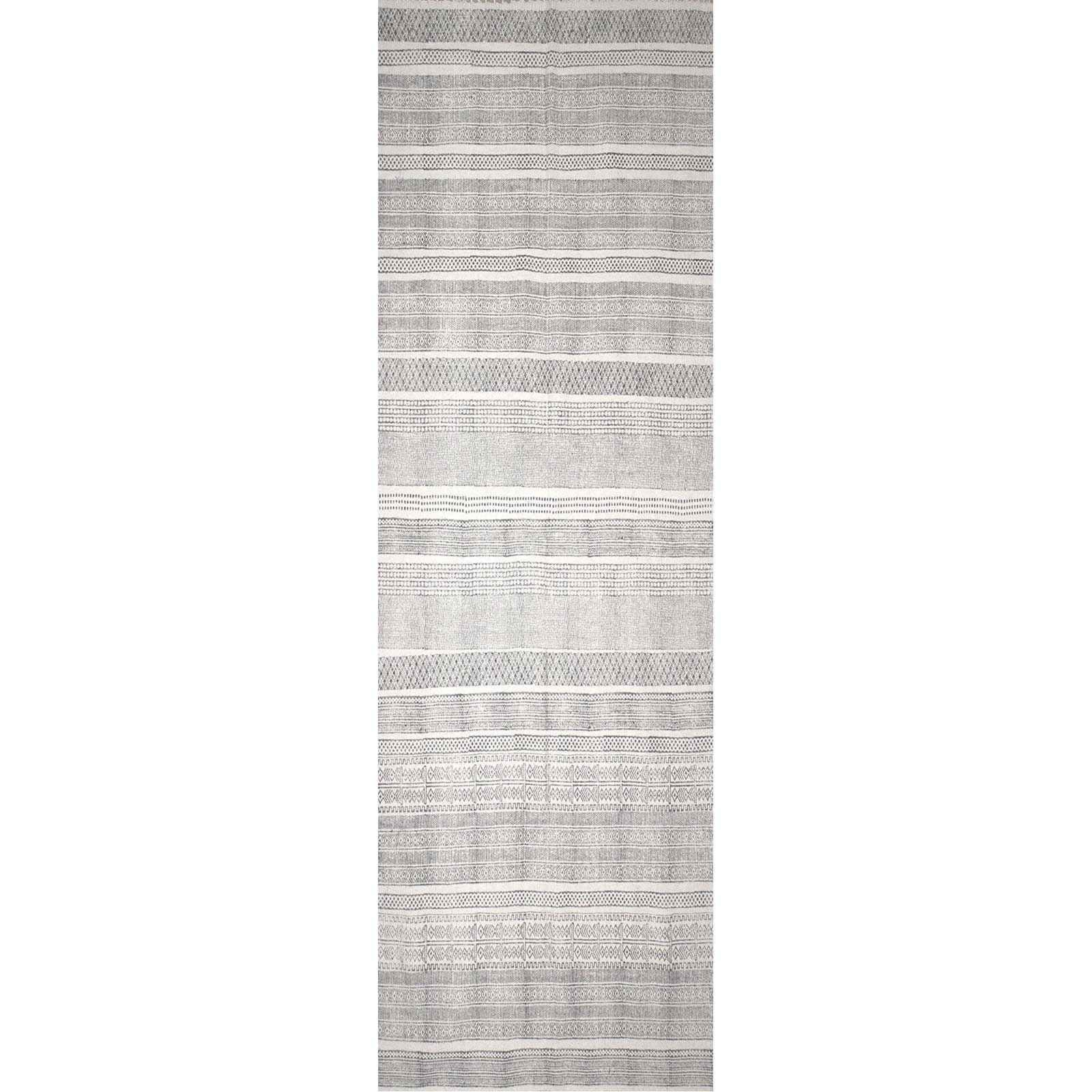 Idina Gray/Ivory Runner Rug