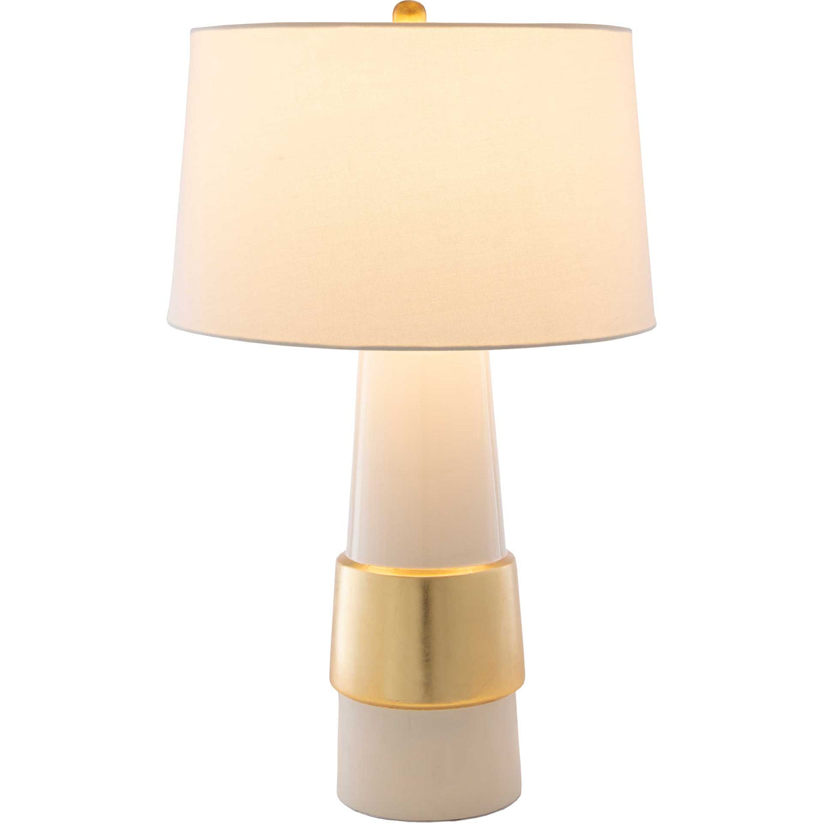 Ismael Table Lamp Ivory/White/Wheat