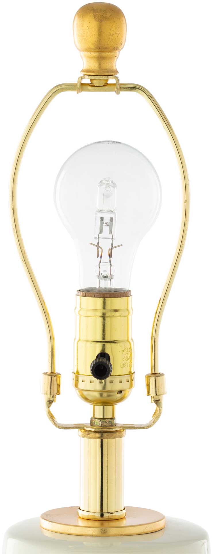 Ismael Table Lamp Ivory/White/Wheat