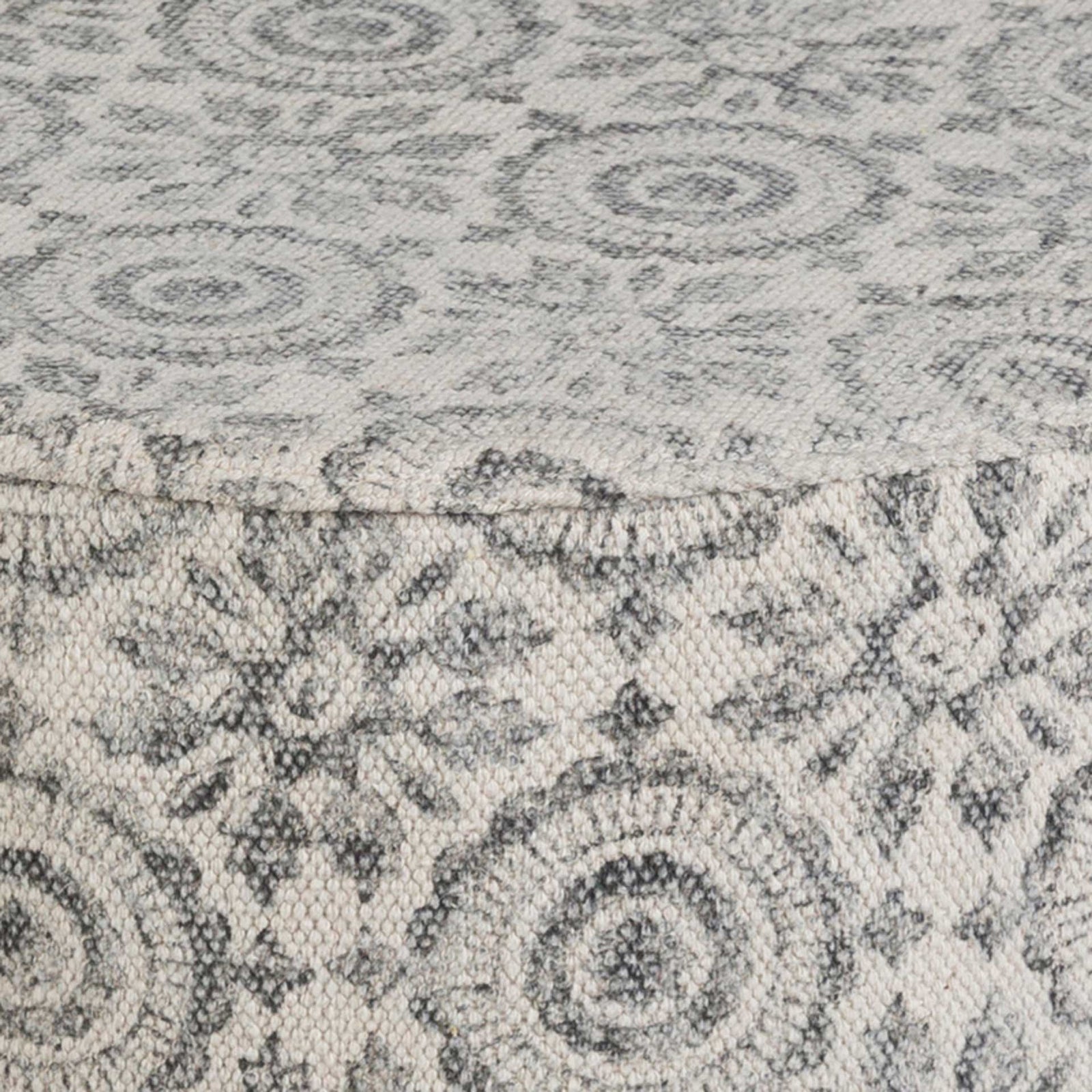 Inaya Stool Charcoal/White