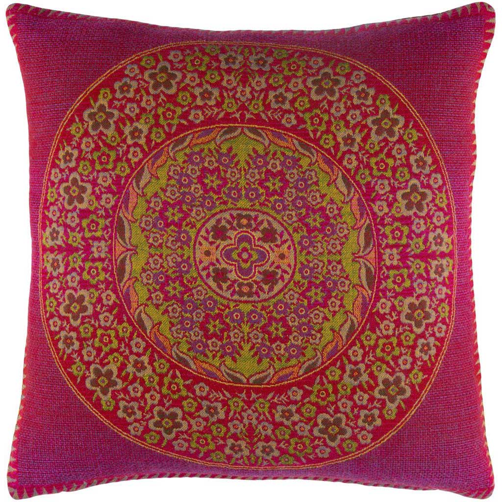 Indira Bright Pink/Lime Pillow