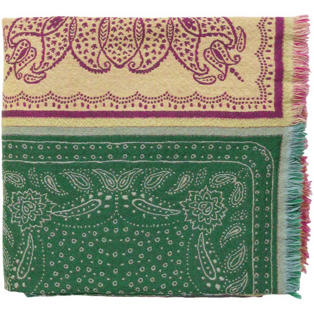 Indira Bright Pink/Lime Throw