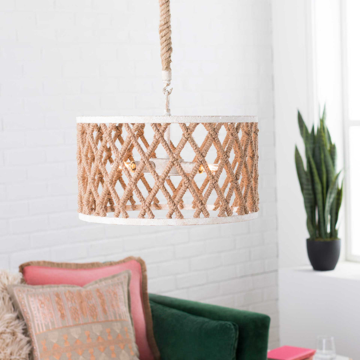 Ingram Ceiling Lamp Cream/Off-White