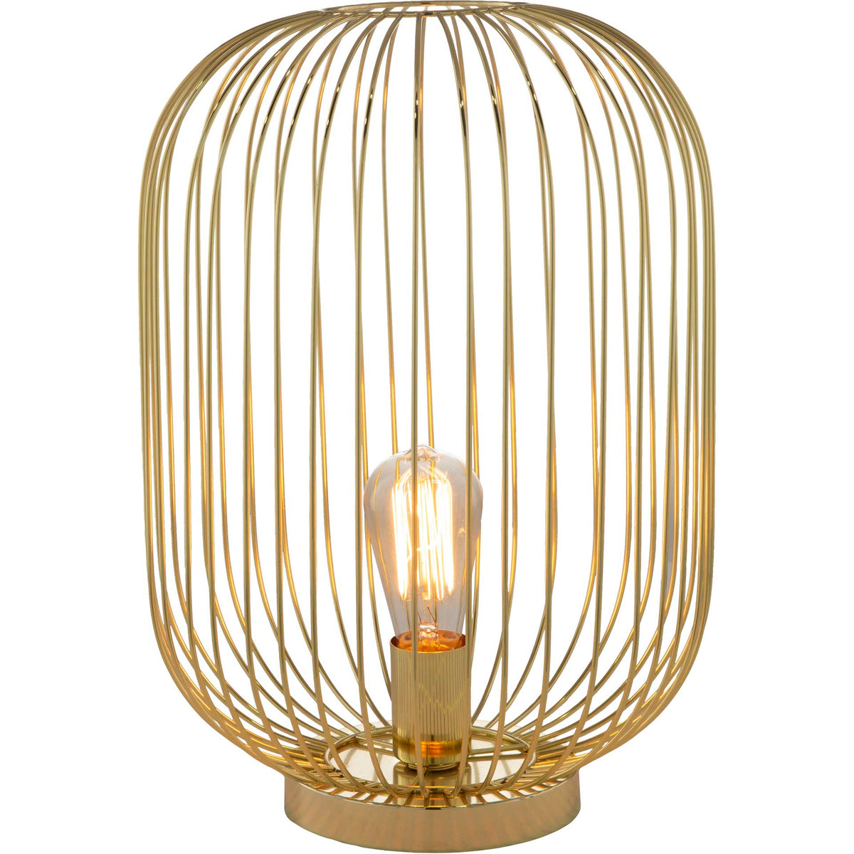 Jad Table Lamp Gold/White