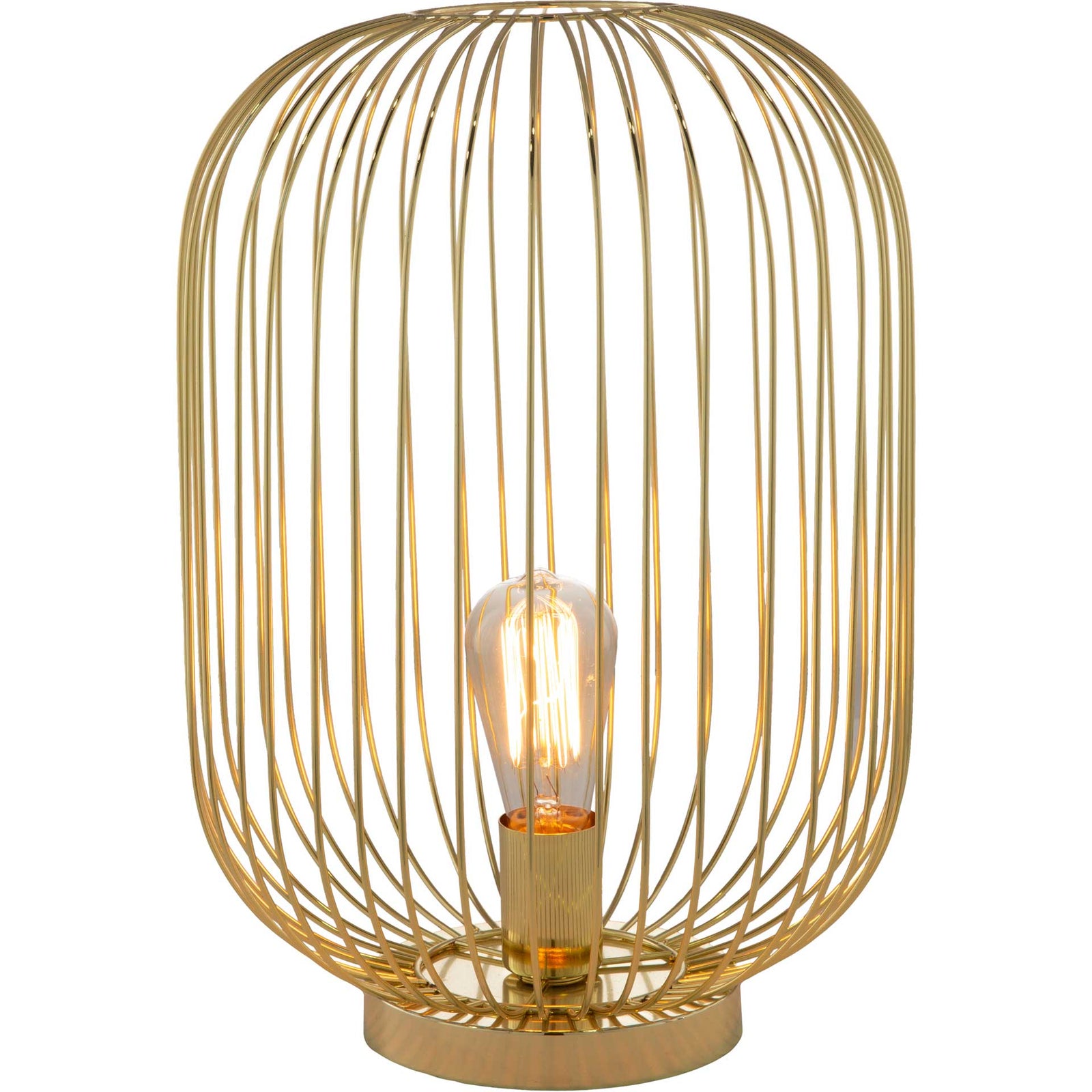 Jad Table Lamp Gold/White