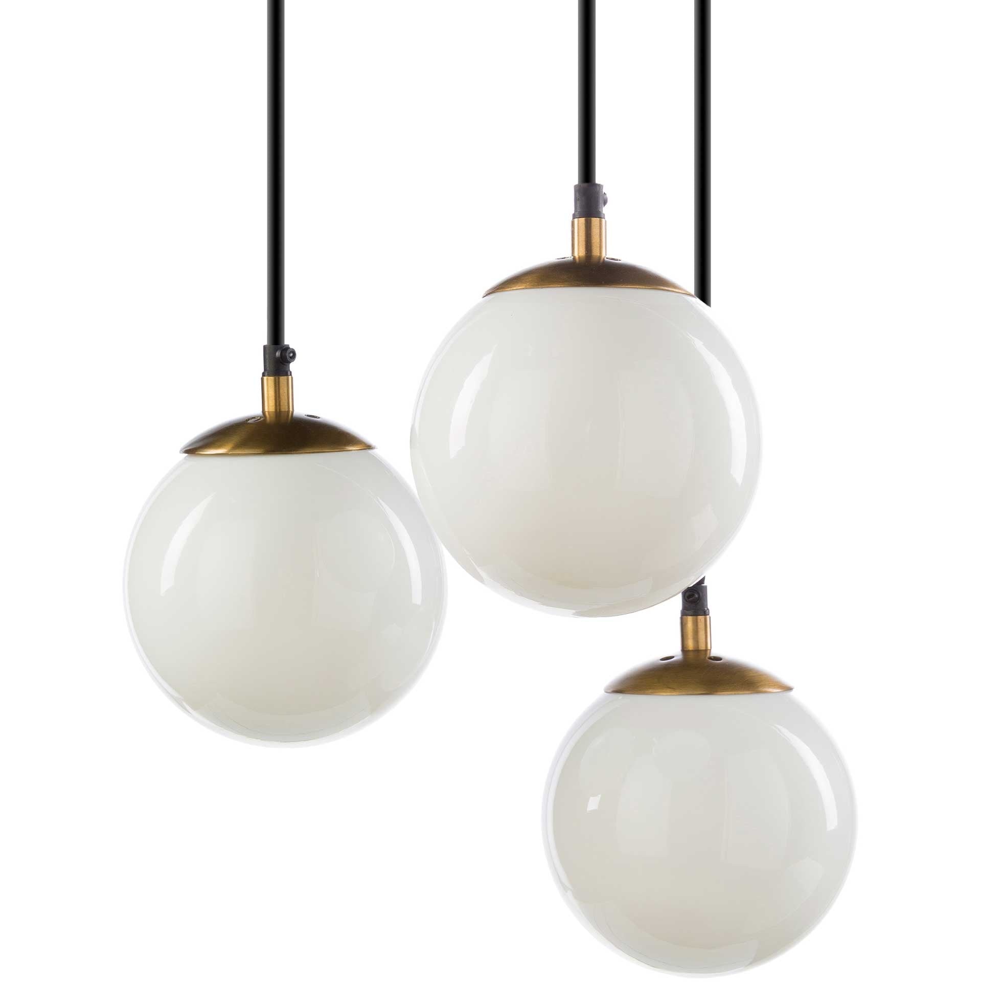 Julie Ceiling Lamp White/Brass