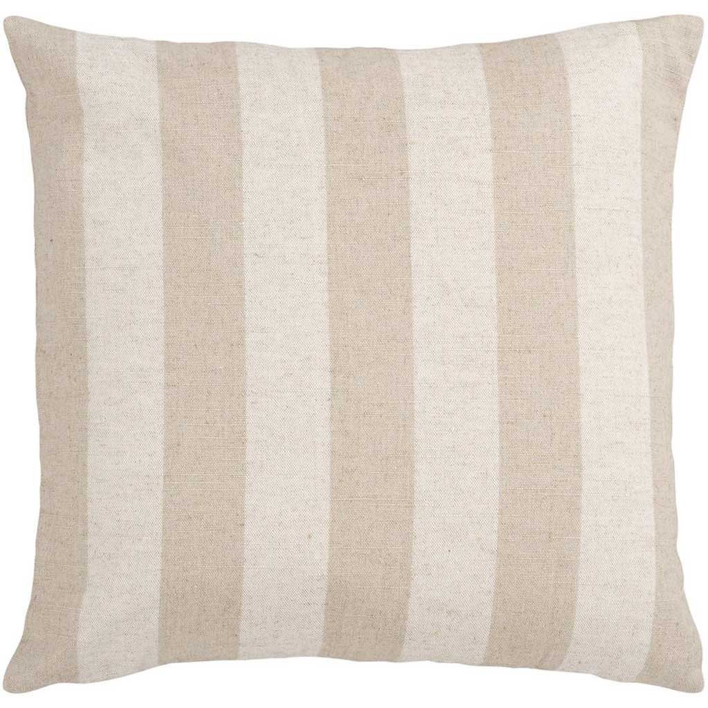 Smooth Stripe Beige/Gray Pillow
