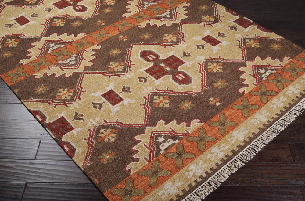 Jewel Tone II Taupe/Gold Area Rug