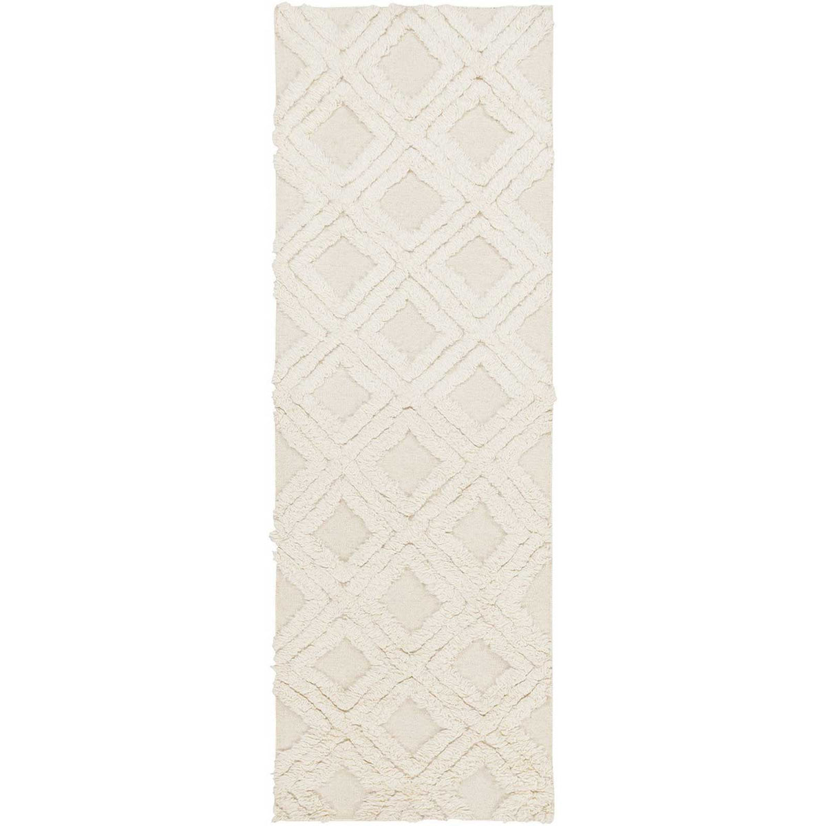 Kabru Ivory Runner Rug