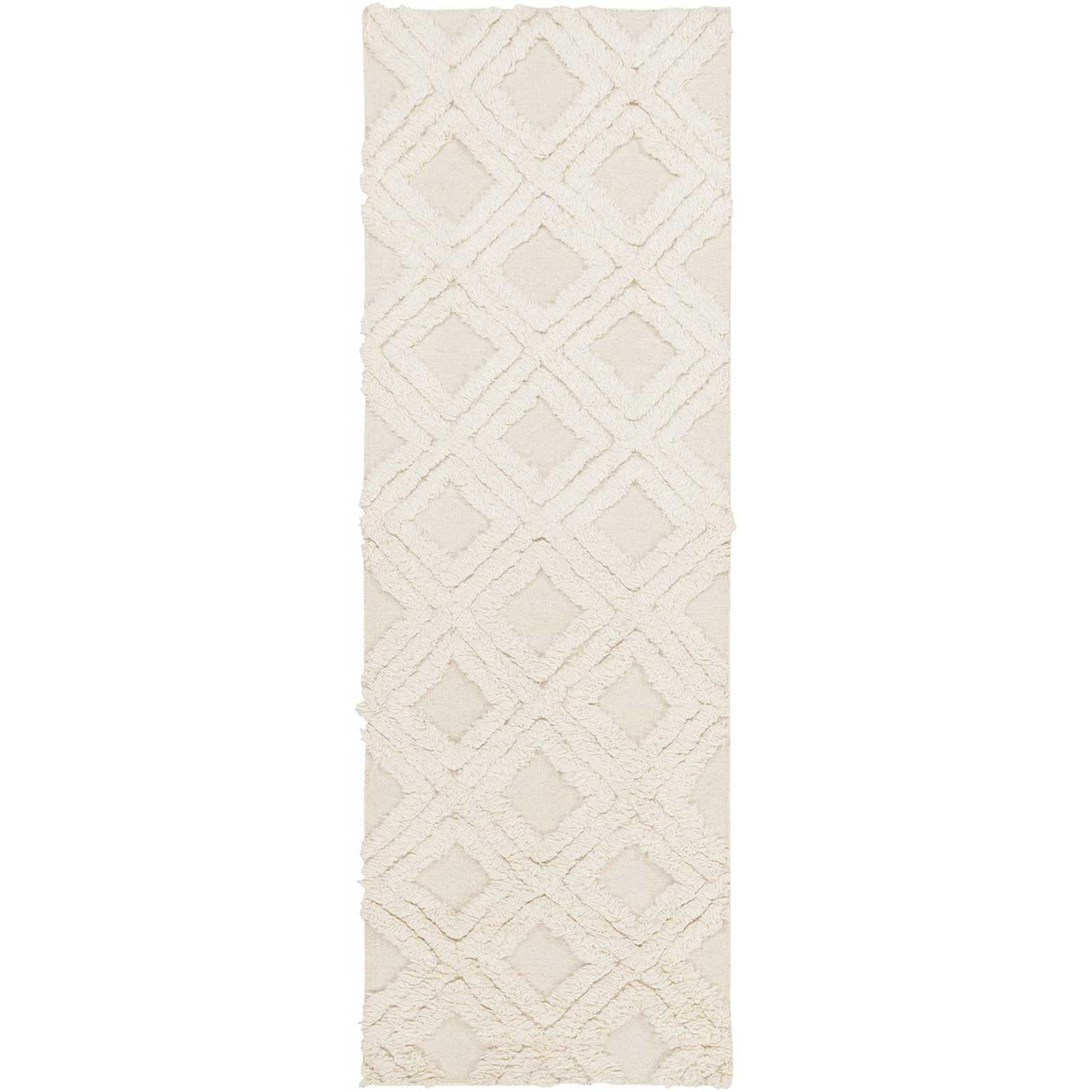 Kabru Ivory Runner Rug