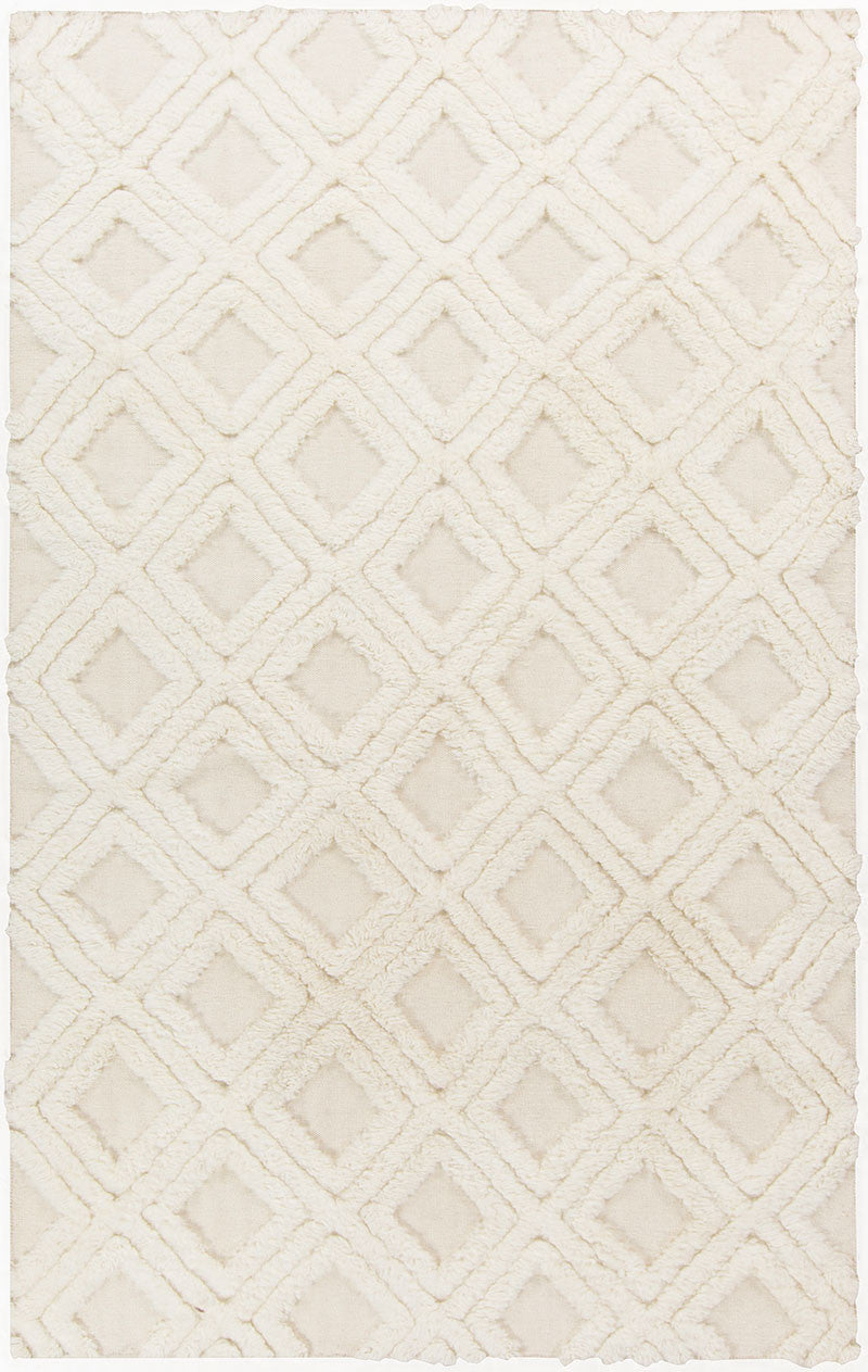 Kabru Ivory Area Rug - Froy.com