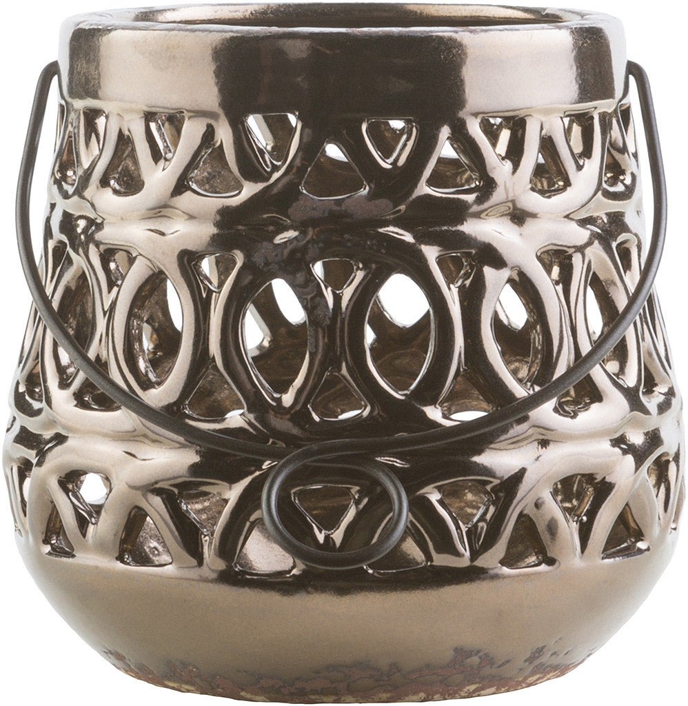 Killian Ceramic Lantern Black