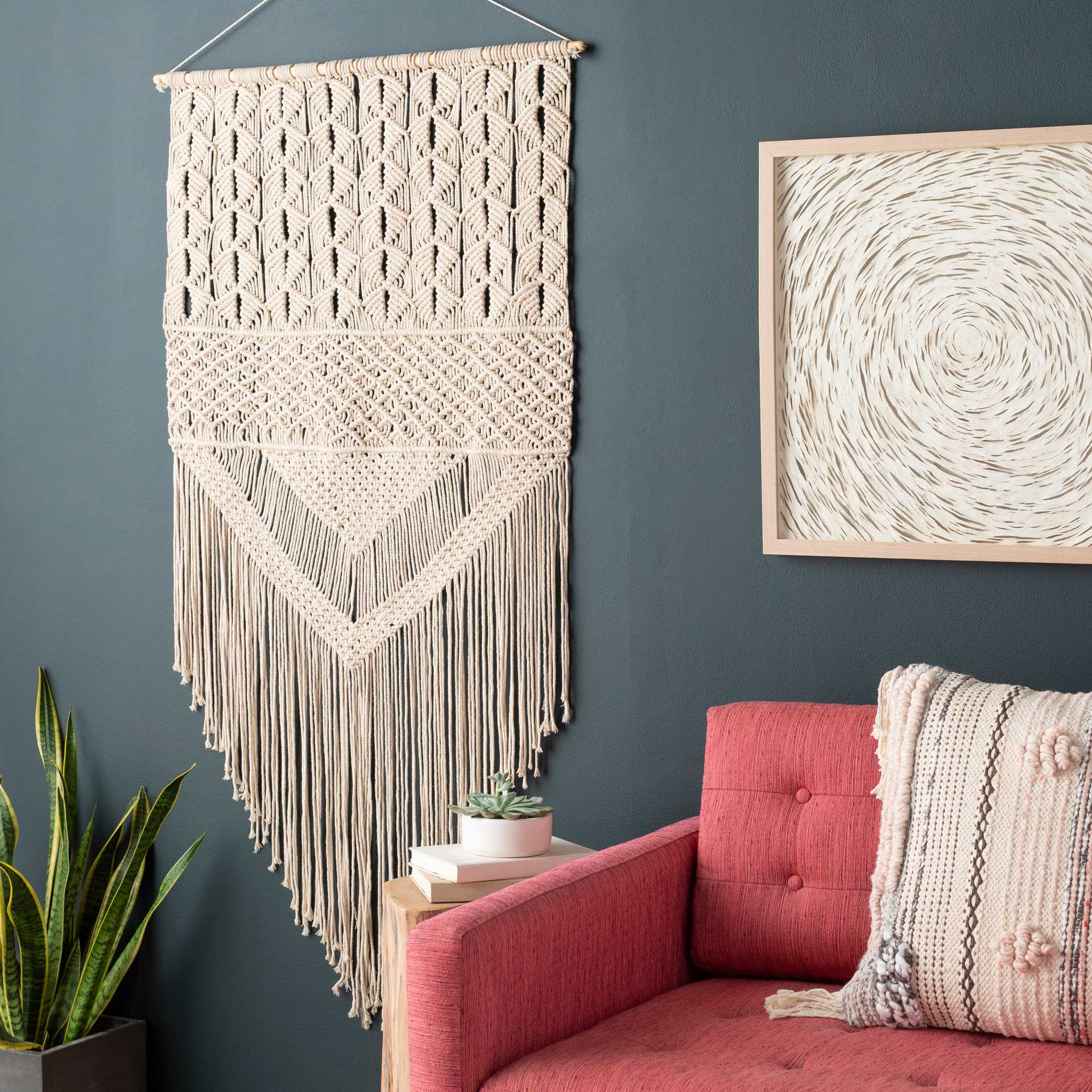 Kabir Wall Hanging Cream