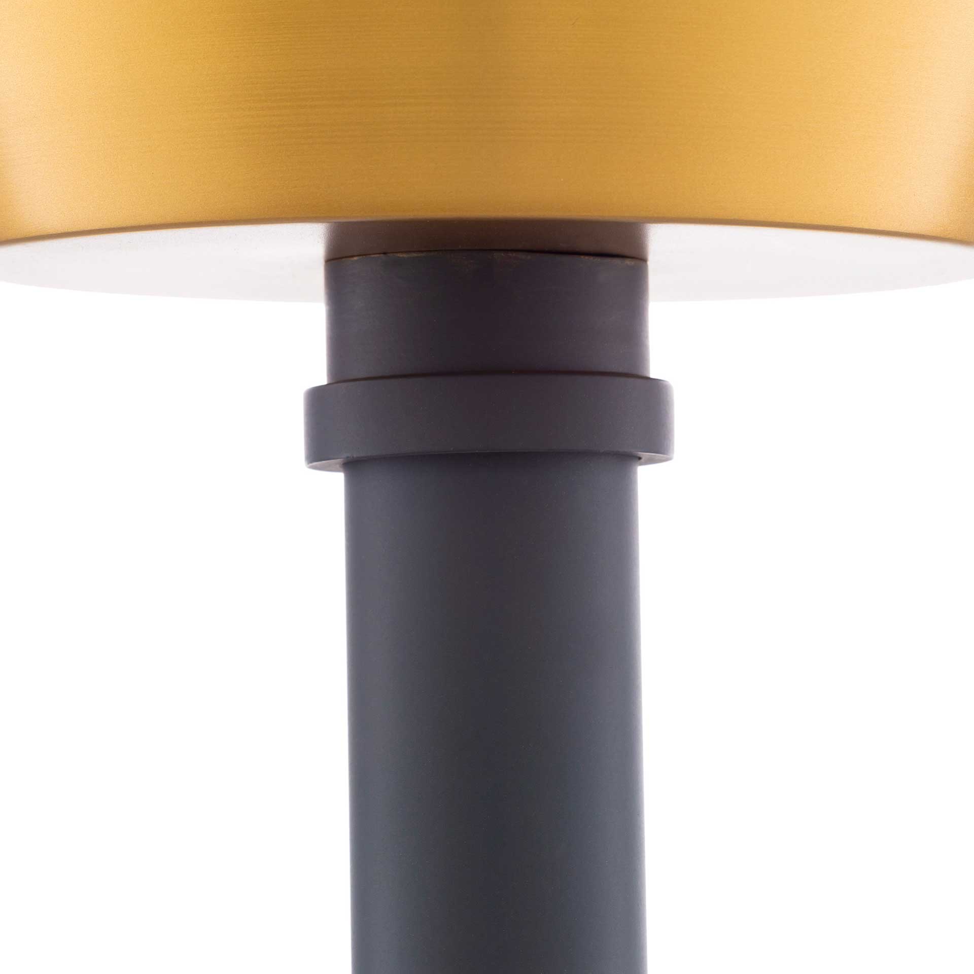 Kori Ceiling Lamp Charcoal/Brass/Gray