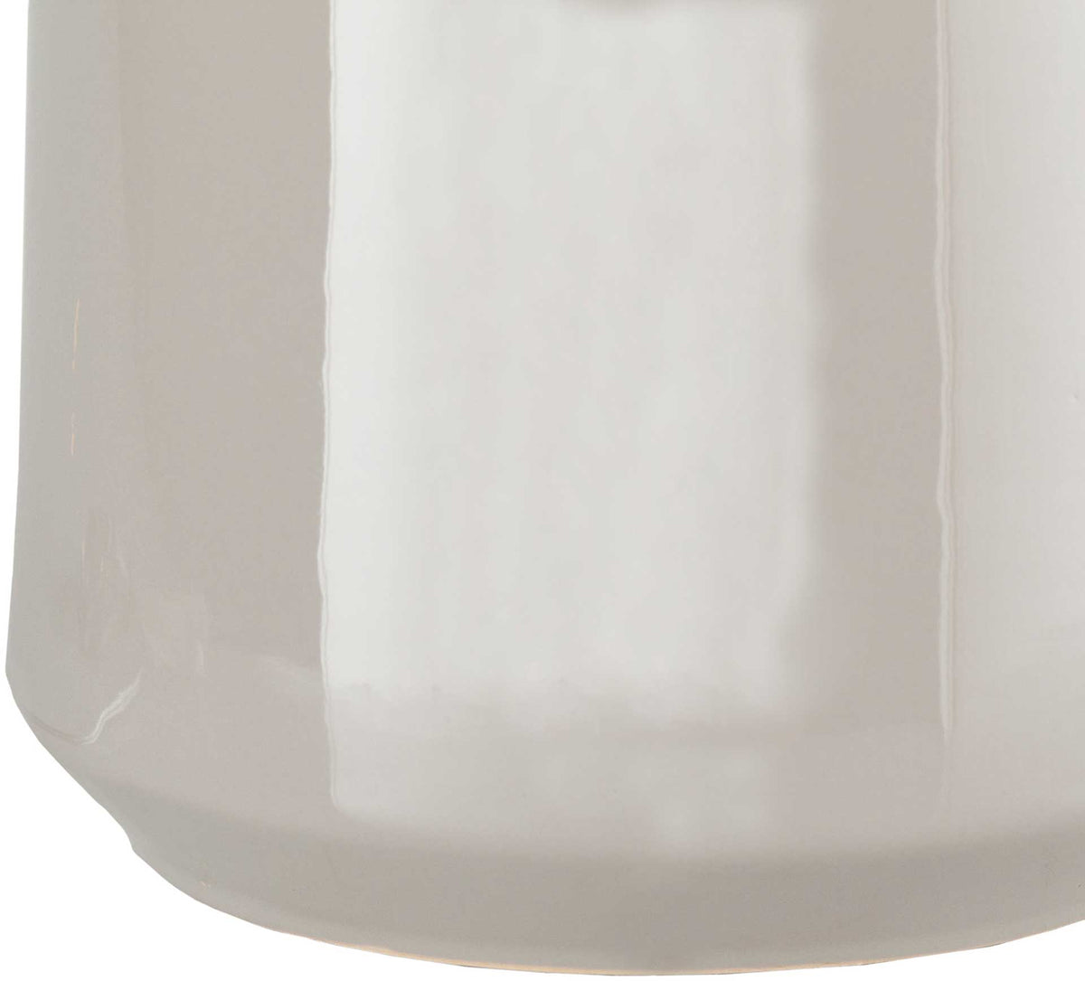 Keaton Table Lamp White/Medium Gray