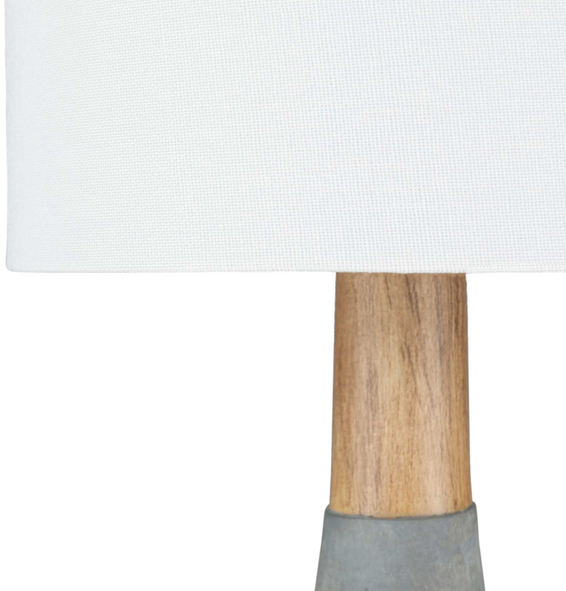 Keaton Table Lamp Denim/White/Charcoal