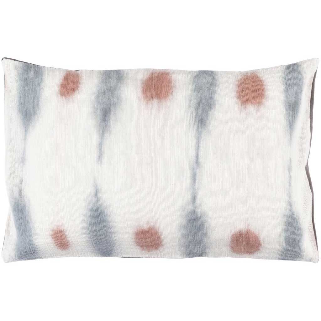 Kumo Cream/Gray/Rose Lumbar Pillow