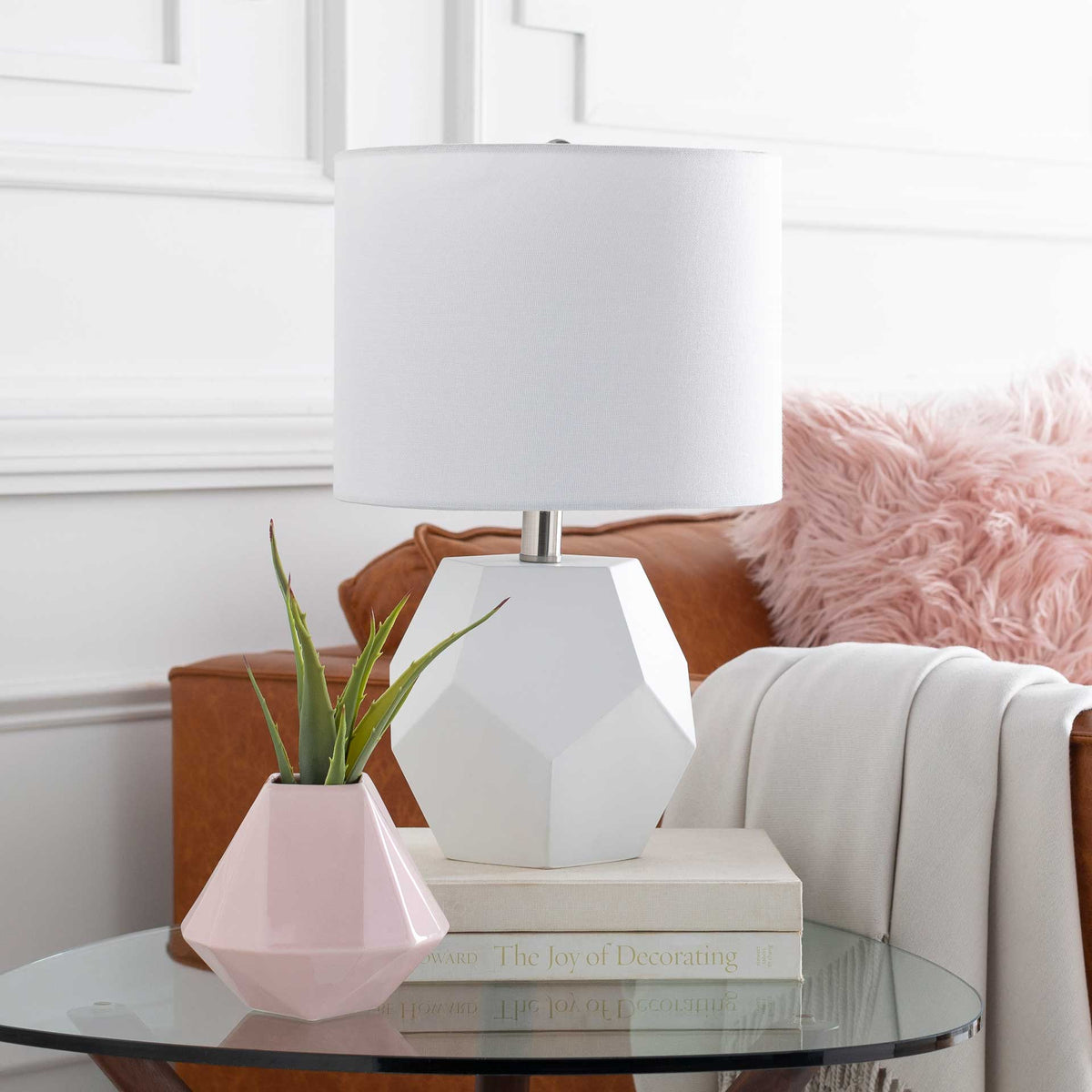 Keanu Table Lamp White