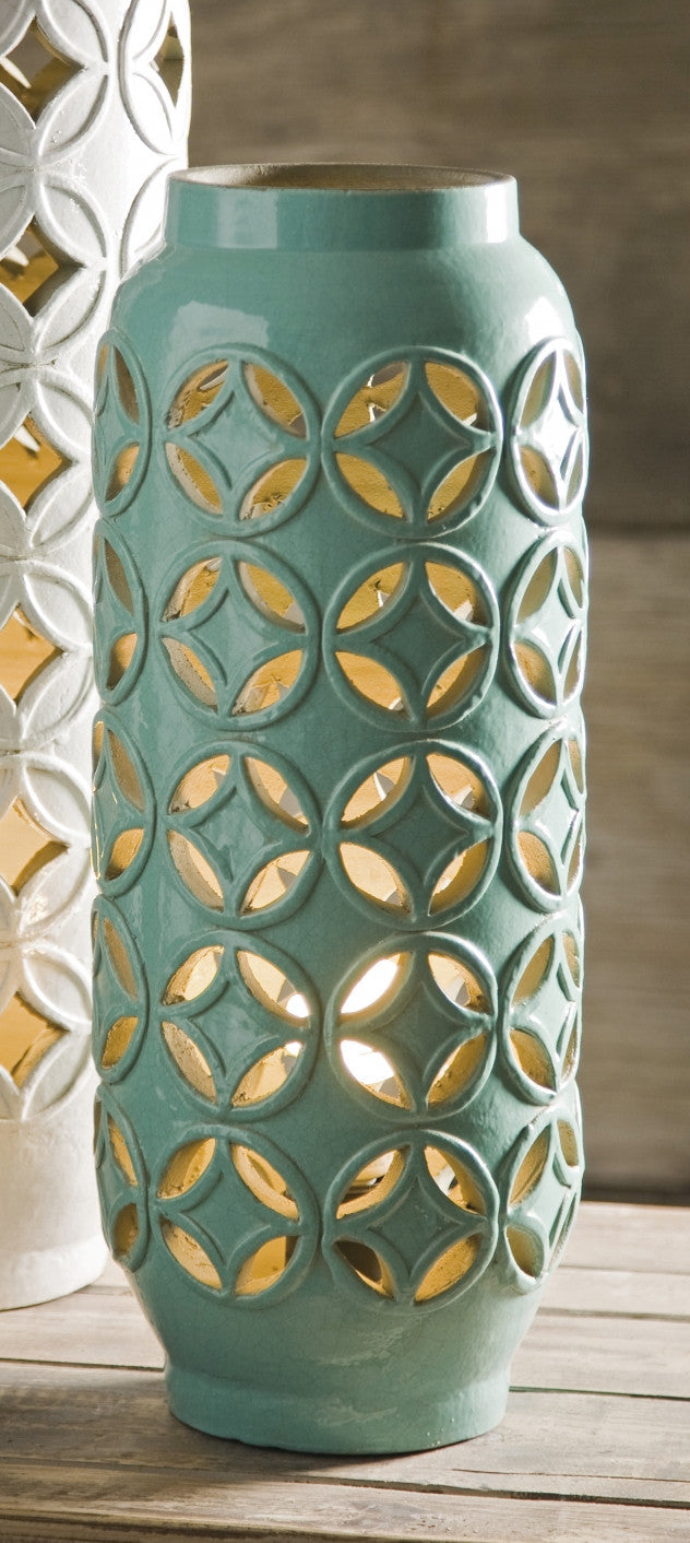 Charlevoix Cutwork Ceramic Lamp