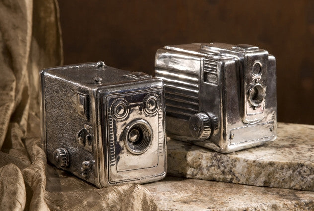 Vintage Camera Boxes (Set of 2)
