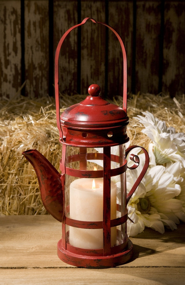 Red Teapot Lantern