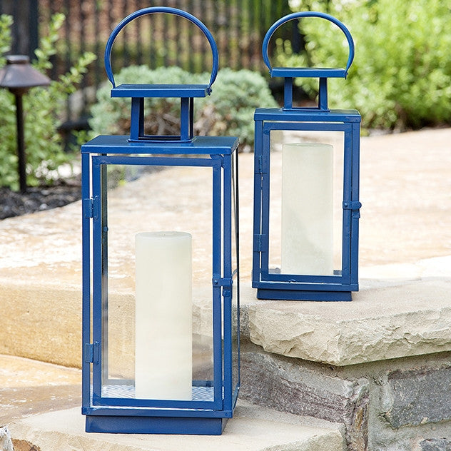 Elite Marine Blue Lanterns (Set of 2)
