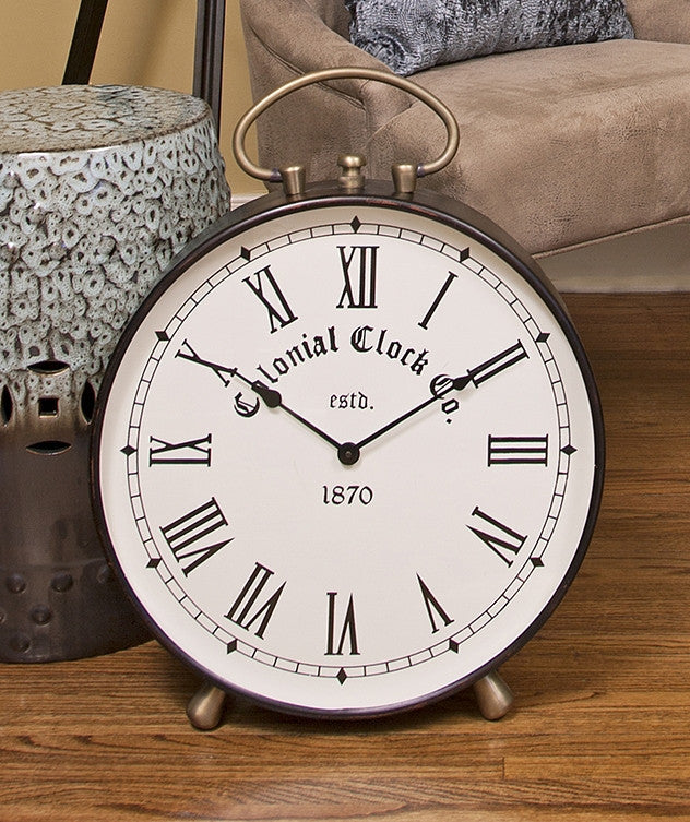 Lemhi Oversized Clock