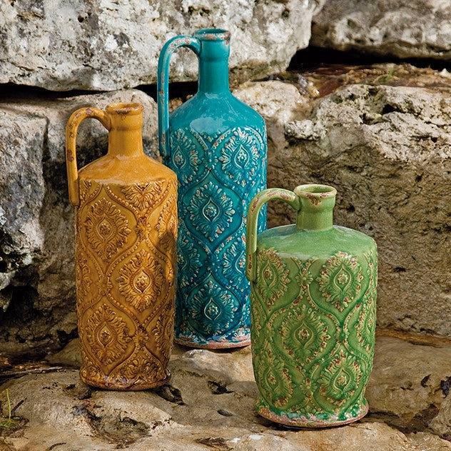 Blue Rebecca Pitcher Vase