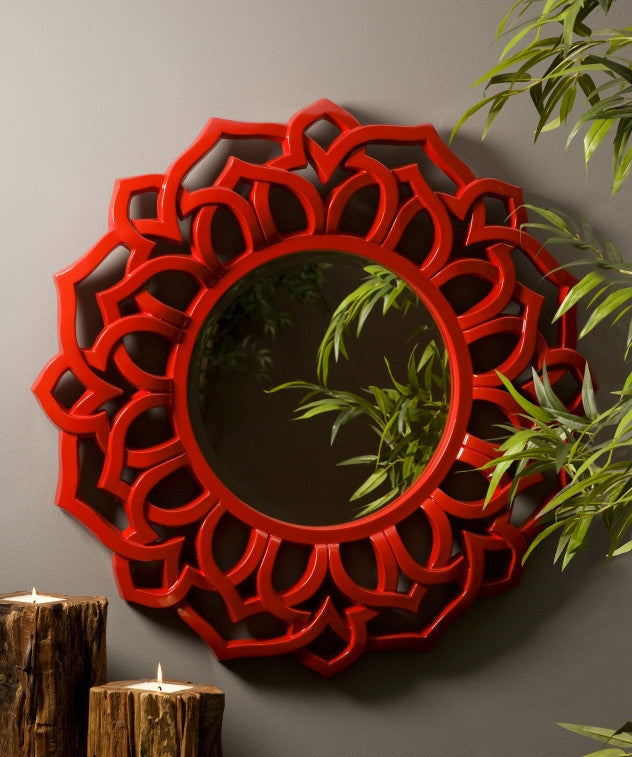 Chattooga Red Wall Mirror