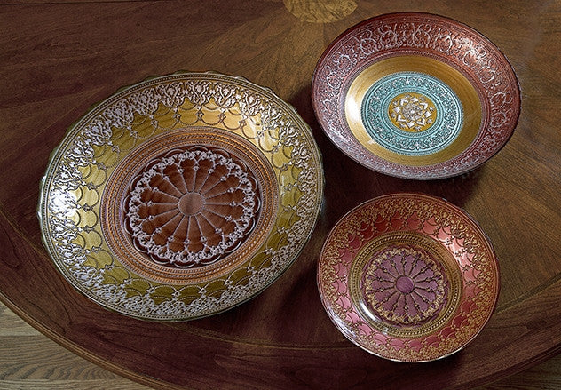 Dixie Glass Bowles (Set of 3)