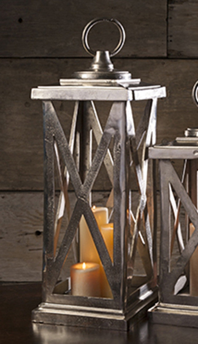 Kauai Large Aluminum Lantern